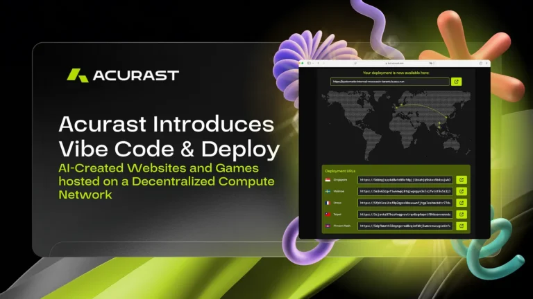 Acurast Introduces Vibe Code and Deploy
