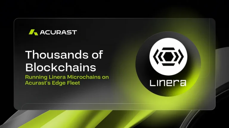 Thousands of Blockchains: Running Linera Microchains on Acurast’s Edge Fleet