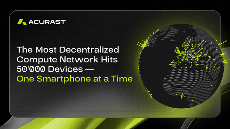 The Most Decentralized Compute Network Hits 50K Devices — One Smartphone at a Time