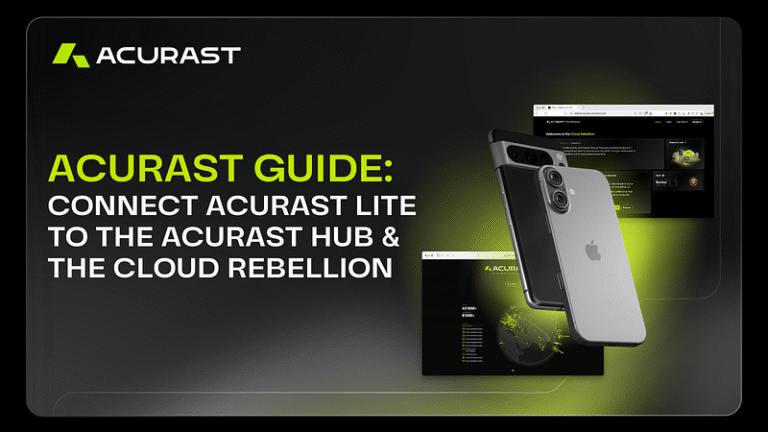 How to Connect Acurast Lite to the Acurast Hub and the Cloud Rebellion