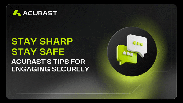 Stay Sharp, Stay Safe: Acurast’s Tips for Engaging Securely
