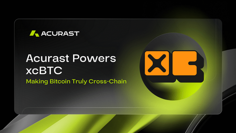 Acurast Powers xcBTC: Making Bitcoin Truly Cross-Chain
