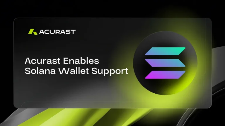 Acurast Enables Solana Wallet Support