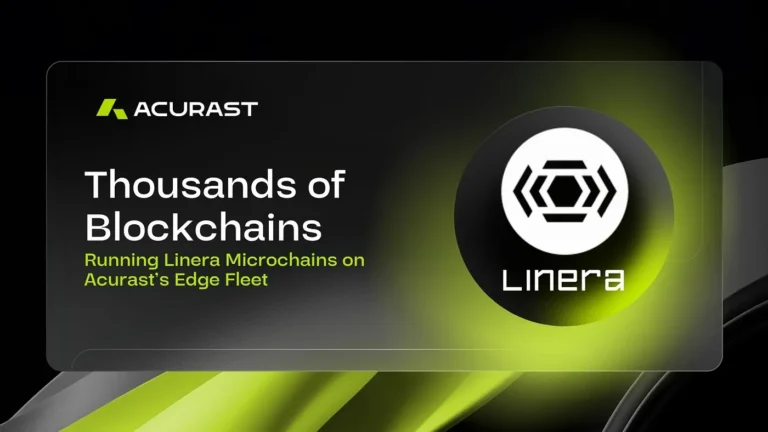 Approved: Running Linera Microchains on the Acurast Edge Fleet