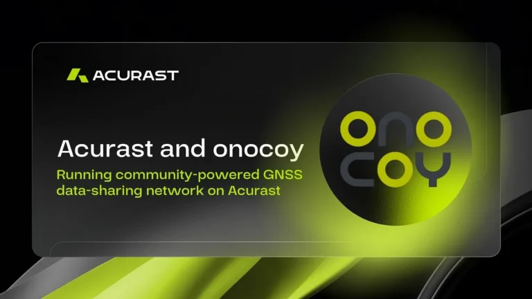 Decentralized Precision Positioning: Running onocoy GNSS Services on Acurast
