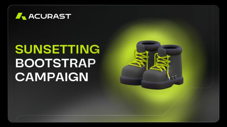 Acurast Sunsets Bootstrap Campaign, Launches Fairer Benchmarked Rewards
