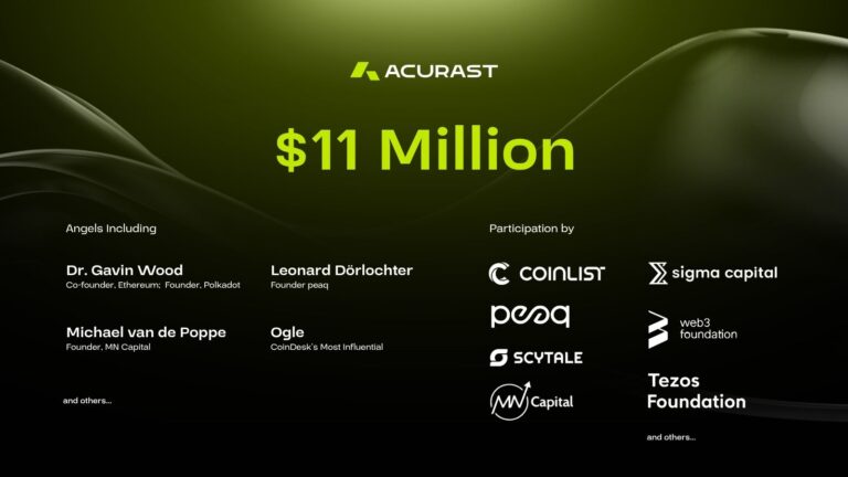 Acurast Raises $11M Ahead of TGE Launch