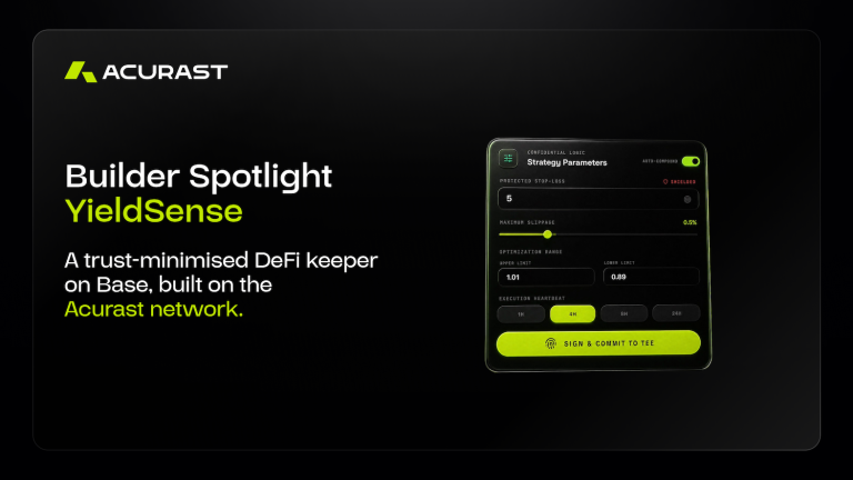 Builder Spotlight: YieldSense