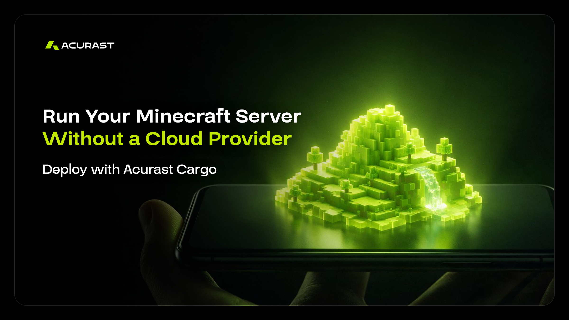 Run Your Minecraft Server Without a Cloud Provider