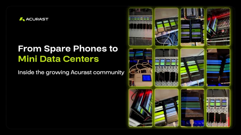 From Spare Phones to Mini Data Centers: Inside the Growing Acurast Community