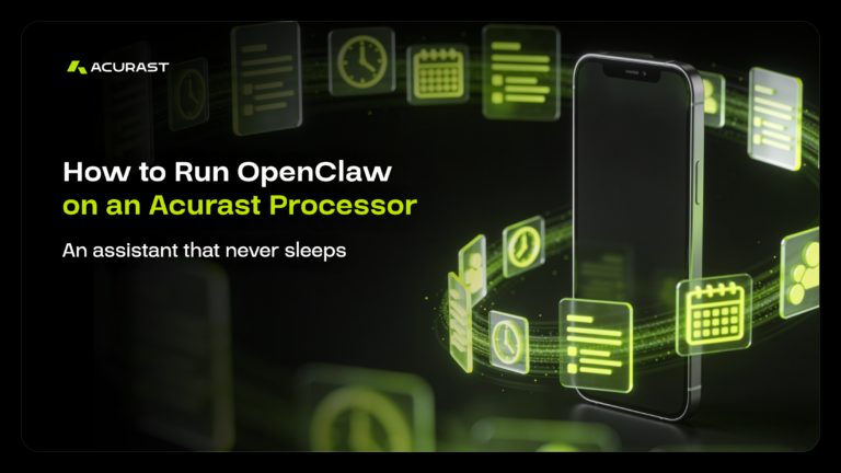 How to Run OpenClaw on an Acurast Processor
