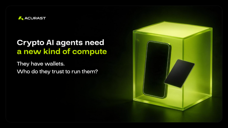 Crypto AI Agents Need a New Kind of Compute. Here’s Why Acurast Matters.